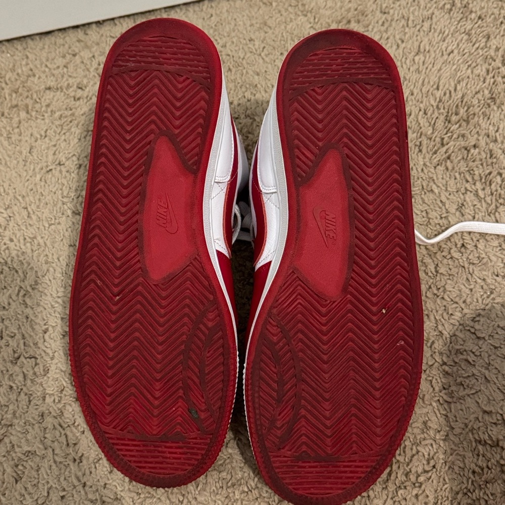 Nike Terminator High Retro University Red White Men’s Size 10 - Picture 7 of 10